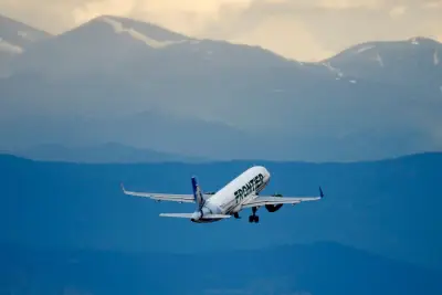 Bomb threat on Frontier flight at DIA under investigation by FBI